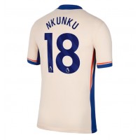 Camiseta Chelsea Christopher Nkunku #18 Segunda Equipación Replica 2024-25 mangas cortas